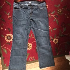 Daisy Fuentes Grey Denim Jeans 22W